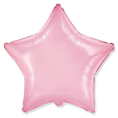 Party Brands Star-Pastel Partyballon, Mylar-Folien, 45,7 cm, Pastellrosa von Party Brands