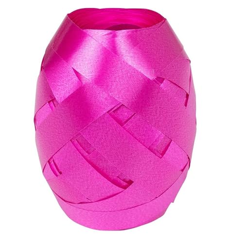 Party Discount Geschenkband, Polyband, 10mm Breite, 30m, pink, Schleifenband für Präsente, Deko, Basteln von Party Discount