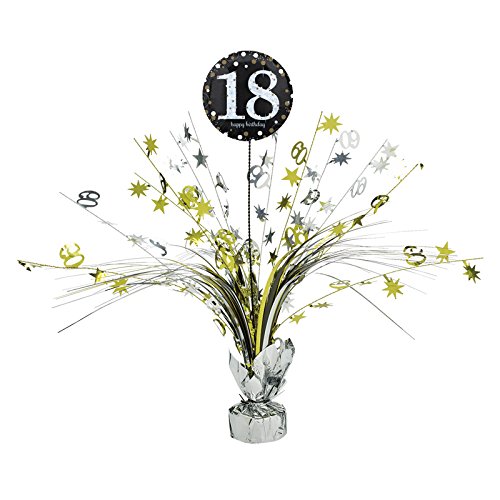 Party Discount NEU Tischdeko Happy B.Day Sparkling 18, 45,7 cm von Party Discount