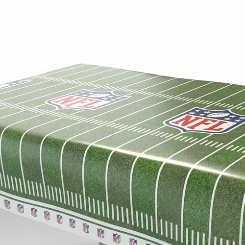 Party Factory NFL Tischdecke, 120x180cm, Papiertischdecke, NFL Fanartikel, Football Tischdecke, Deko Football Party von Party Factory