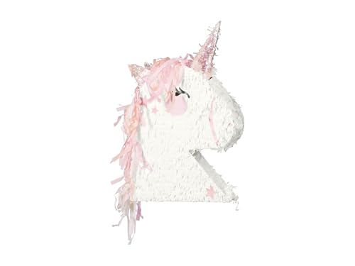 PartyDeco Einhorn Faltbare Pinata Kopf von PartyDeco