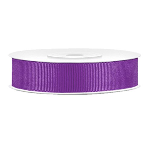 Ripsband lila B:15mm / L: 25m von PartyDeco