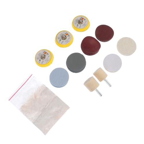 PartyKindom 1 Satz Polierset Wollräder Polierpads aus Wolle Polierzubehör polishing pad politur pads polisher Polierscheibe für Bohrer werkzeug von Mop-Rädern Polierscheiben für Autos von PartyKindom