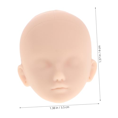 PartyKindom 10 Stück Teiliges Puppenköpfe zum Schminken ohne Augenhöhlen Realistische Übungsköpfe für Makeup Artists Glatte Oberfläche Vielseitig für DIY Puppen Kunstprojekte PartyKindom 10 Stück Teiliges Puppenköpfe zum Schminken ohne Augenhöhlen Realistische Übungsköpfe für Makeup Artists Glatte Oberfläche Vielseitig für DIY Puppen Kunstprojekte von PartyKindom