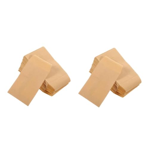 PartyKindom 2 Sätze Samenhülle Umschlag Kleine Münzumschläge Kleine Umschläge Braune Umschläge Geldumschläge Für Bargeld Schlüsselumschläge Briefumschläge Light Brown Kraftpapier 50 Stück * 2 von PartyKindom