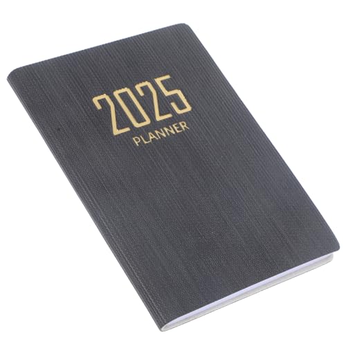 PartyKindom 2025 Agenda-Buch Wochenplaner Agendabuchplaner Arbeitsorganisator-Notizbuch Ding tragbares Planer-Notizbuch mini notizblock mini notizbuch Notizbücher Planer Zeitschrift Pu Black PartyKindom 2025 Agenda-Buch Wochenplaner Agendabuchplaner Arbeitsorganisator-Notizbuch Ding tragbares Planer-Notizbuch mini notizblock mini notizbuch Notizbücher Planer Zeitschrift Pu Black von PartyKindom
