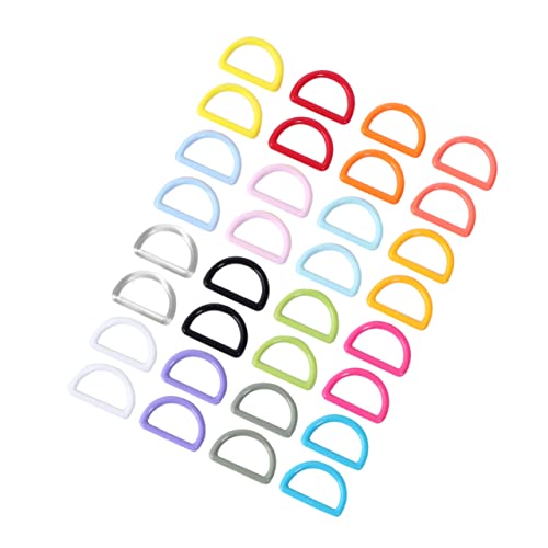 PartyKindom 32 Stück D-förmige Schnalle Farbe d-Ring halbkreisförmig schweißbare D-Ringe D-Ringschnalle Gepäck-D-Ring D Ringe D-Ring-Clips kleine D-Ringe d Haken D-Ring-Schnallen Plastik Bunt PartyKindom 32 Stück D-förmige Schnalle Farbe d-Ring halbkreisförmig schweißbare D-Ringe D-Ringschnalle Gepäck-D-Ring D Ringe D-Ring-Clips kleine D-Ringe d Haken D-Ring-Schnallen Plastik Bunt von PartyKindom