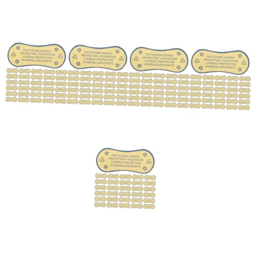 PartyKindom 500 Stk Hygienische Aufkleber für Badeanzüge sticker für kleidung aufkleber kleidung stickbilder umstandsstrumpfhose Etikett Liner zum Anprobieren eines Badeanzugs Dessous-Liner von PartyKindom