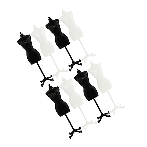 PartyKindom Puppenkleiderständer 8 Stück Mannequin Modell Ständer für Puppen Kleidung Display Halter Miniatur Selbstgemacht Zubehör für Puppenhaus PartyKindom Puppenkleiderständer 8 Stück Mannequin Modell Ständer für Puppen Kleidung Display Halter Miniatur Selbstgemacht Zubehör für Puppenhaus von PartyKindom