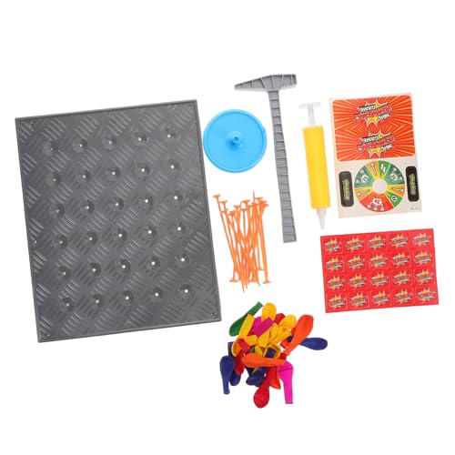 PartyKindom Blast Balloon Spiel Tragbares Tischspiel für Familie und Freunde Lustiges Prank Überraschungsspiel mit Spannenden Luftballon-pops für Party und Büro PartyKindom Blast Balloon Spiel Tragbares Tischspiel für Familie und Freunde Lustiges Prank Überraschungsspiel mit Spannenden Luftballon-pops für Party und Büro von PartyKindom