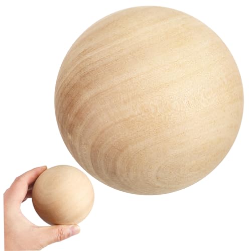 PartyKindom Kugel Aus Holz Weihnachtsdekoration Bemalter Spielzeugball Kind Projekt Rustikales Gartenkugeln Als Ornamente Handgefertigt Tischplatte Hochzeitsdekor Kuppel Hölzern Beige PartyKindom Kugel Aus Holz Weihnachtsdekoration Bemalter Spielzeugball Kind Projekt Rustikales Gartenkugeln Als Ornamente Handgefertigt Tischplatte Hochzeitsdekor Kuppel Hölzern Beige von PartyKindom