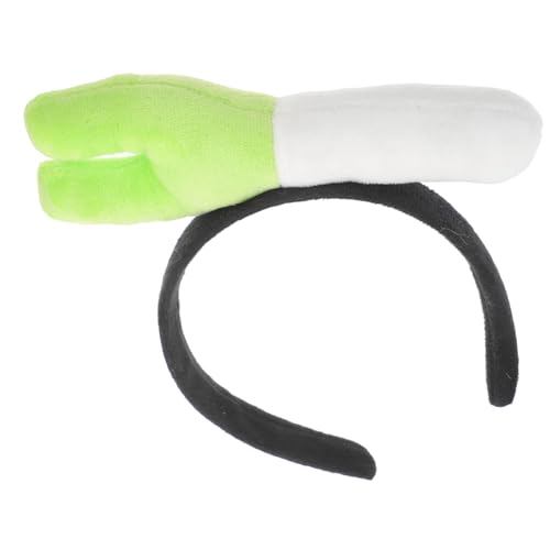 PartyKindom Scallion Decor Stirnband Cartoon Stirnband Cosplay Haar Zubehör Haar Hoop Für Party von PartyKindom