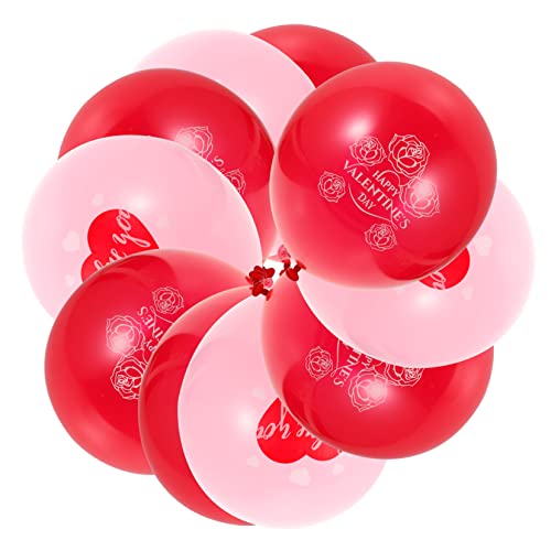 PartyKindom Valentinstag Ballons Luftballons Für Hochzeiten Und Verlobungen Dekoration Für Partys Und Geburtstagsfeiern von PartyKindom