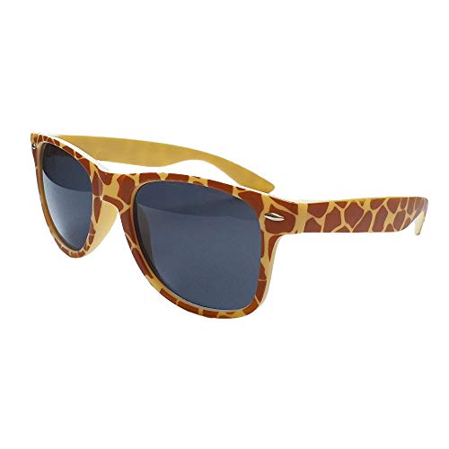 Partybob Giraffenkostüm Brille - Sonnenbrille Giraffe von Partybob