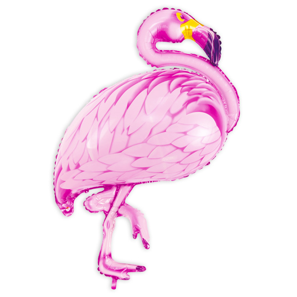 3D-Folienballon "Flamingo", 70cm x 95cm von Partydeco