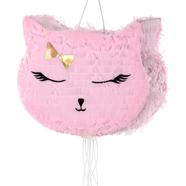 Katzen-Pinata aus Pappe, 35cm x 27cm von Partydeco