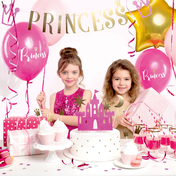 Partydekoset "Prinzessin", 31-teilig von Partydeco