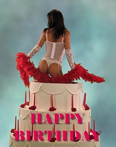 Esspapier, Happy Birthday Sexy, für Damen, zum Dekorieren von Torten von Partylandia-Shop