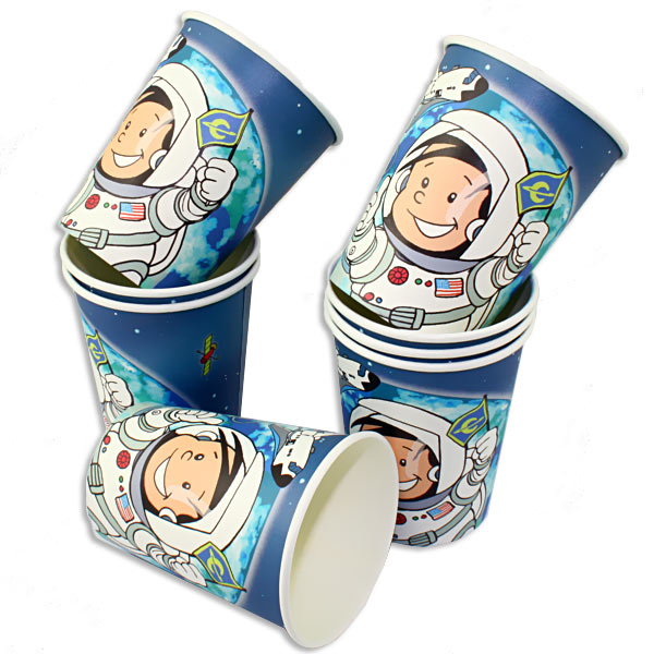 Becher Astronaut Flo, 8 St. von Partystrolche