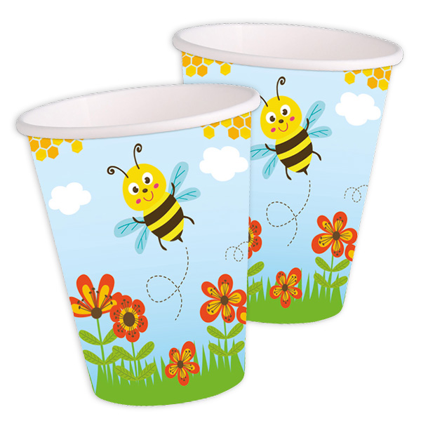 Becher Bienen Party, 8 St. von Partystrolche