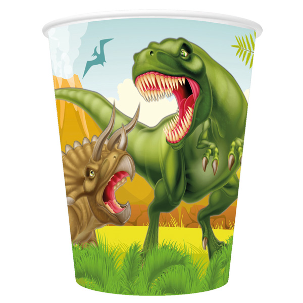 Becher Dinosaurier Party, 8 St. von Partystrolche