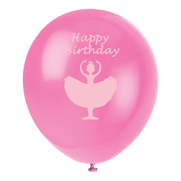 Luftballons Ballerina, 6 St. von Partystrolche