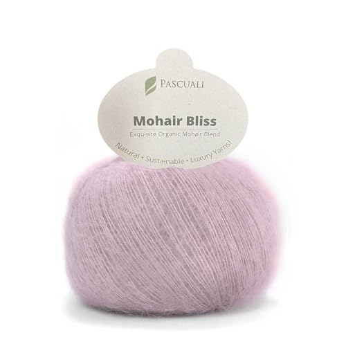 25 g Pascuali Mohair Bliss | 60% Superkid Mohair, 40% Seide, Farbe:Rosé 817 von Pascuali