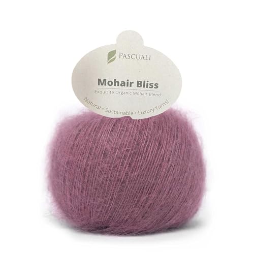 25 g Pascuali Mohair Bliss | 60% Superkid Mohair, 40% Seide, Farbe:Rosenquartz 816 von Pascuali