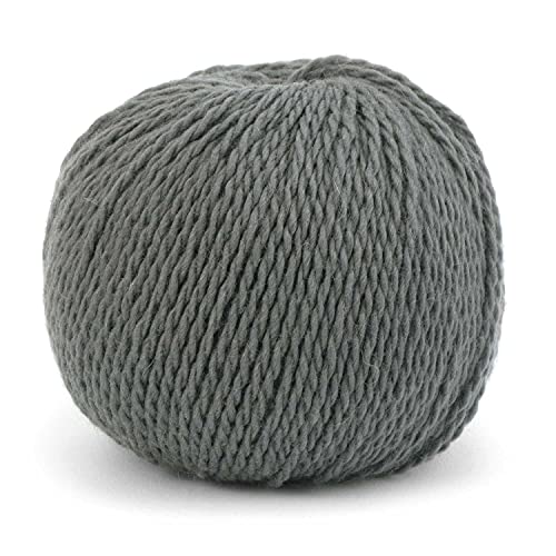 50 g Pascuali Tibetan | 70% Schurwolle (Merino Ultrafine), 30% Yakwolle, Farbe:Blei 136 von Pascuali