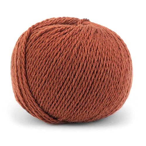 50 g Pascuali Tibetan | 70% Schurwolle (Merino Ultrafine), 30% Yakwolle, Farbe:Haselnuss 116 von Pascuali