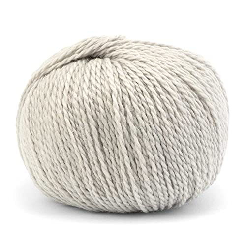 50 g Pascuali Tibetan | 70% Schurwolle (Merino Ultrafine), 30% Yakwolle, Farbe:Wolke 135 von Pascuali