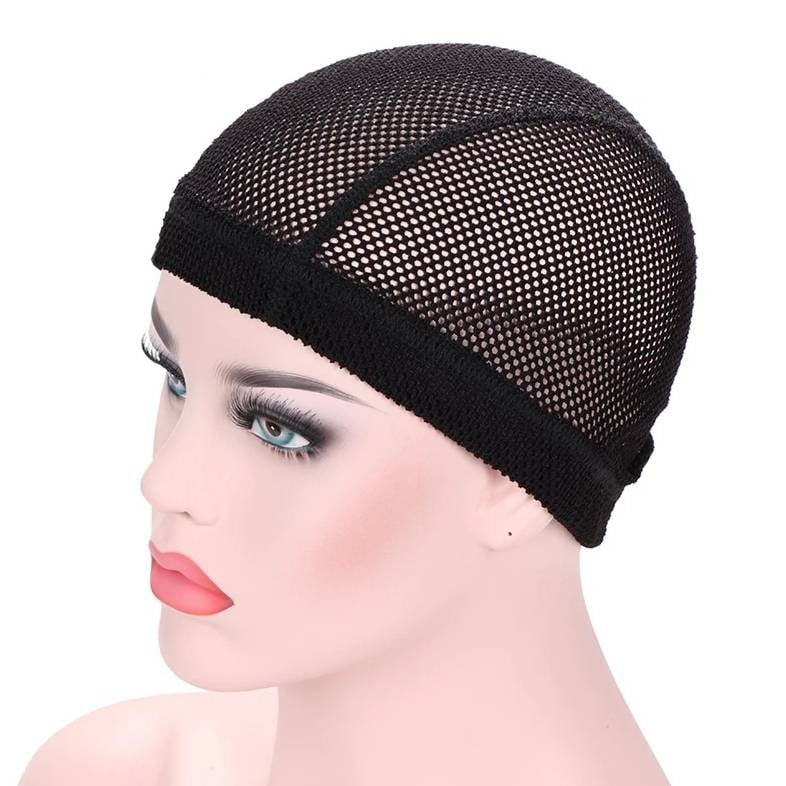 Soft Strong Strechable Free Size Dome Mesh Wig Cap Suitable For Making Crochet Wig, Big Hole Breathable, & Durable von Passionyou