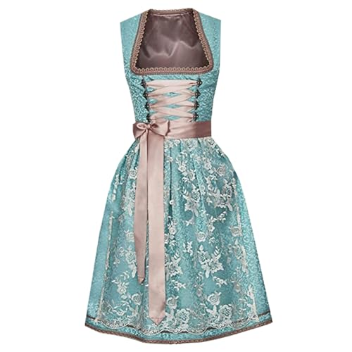 Pastoralist Bayerisches Kleid für Frauen, Deutsches Outfit Frauen, Frauen Oktoberfest Kostüm Deutsches Bayerisches Bier Mädchen Kleid Halloween Kostüme für Frauen, M. von Pastoralist