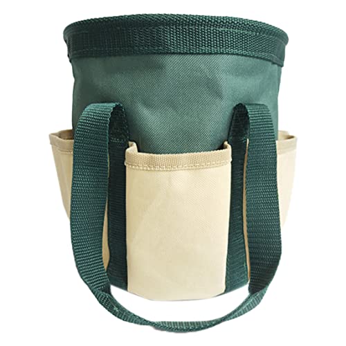 Pastoralist Gartenwerkzeugtasche Heavy Duty Gardening Tool Organizer Einkaufstasche mit 6 Taschen für Frauen dunkelgrün, Gartenanfangsbeutel von Pastoralist