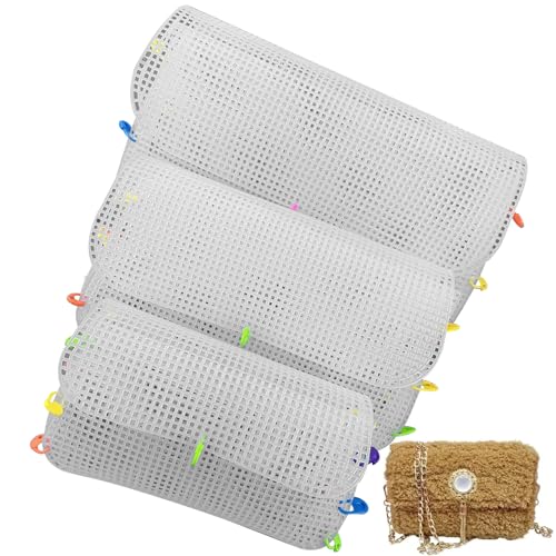 Plastik -Leinwandblätter, 3pcs 3 Größen DIY -Handtasche Plastik -Netzblatt, Plastik -Kreuzstich -Leinwand für DIY -Handtasche Stickerei, Acrylgarn -Handwerk, Strick -Häkelprojekte Plastik -Leinwandblätter, 3pcs 3 Größen DIY -Handtasche Plastik -Netzblatt, Plastik -Kreuzstich -Leinwand für DIY -Handtasche Stickerei, Acrylgarn -Handwerk, Strick -Häkelprojekte von Pastoralist