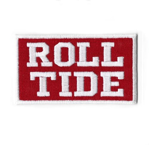 Roll Tide Aufnäher Alabama Team Jersey bestickt zum Aufbügeln von Patch Collection