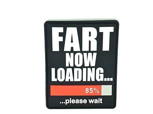 Fart Now Loading PVC Großes Airsoft Abzeichen Klett Patch von Patch Nation