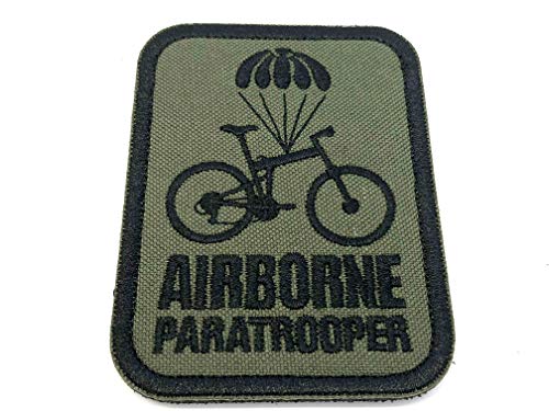 Airbourne Paratrooper Gestickte Airsoft Klettverschluss-Flecken von Patch Nation