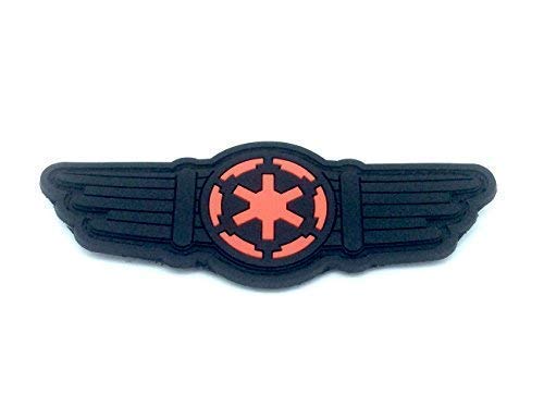 Patch Nation Tie Fighter Pilot Flügel PVC Klett Emblem Abzeichen Patch von Patch Nation