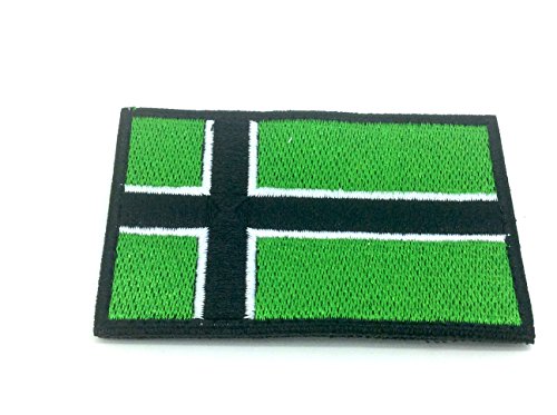 Vinland Wikinger Viking Flagge Gestickte Airsoft Klettverschluss-Flecken von Patch Nation