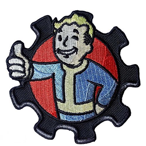 Vault Boy Aufnäher zum Aufbügeln oder Aufnähen, bestickt von Patch Nation