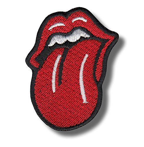 Lips tongue - Bestickter Aufnäher, patch 5x6 cm von Patch-shop