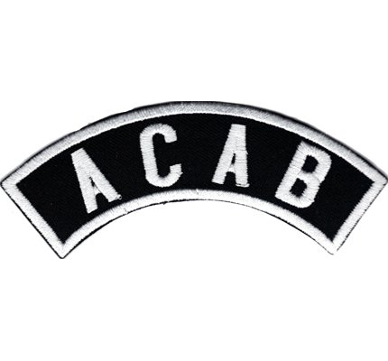 ACAB Motorcycleclub MC Rankpatch Tab Biker Motorradfahrer Aufnäher Patch Sticker von Patch