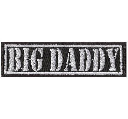 BIG Daddy Biker Rocker Fat Bastard Chopper Biker Heavy Metal Patch Aufnäher von Patch