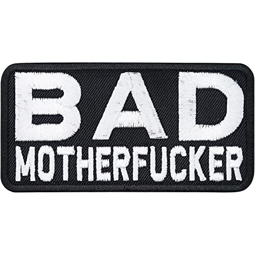 Patch Bad Motherfucker Pulp Fiction Badass BFFB Biker Spruch Kutte Aufnäher von Patch