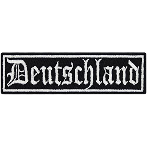 Patch Deutschland Germany Tab Rangabzeichen Biker MC Aufnäher Abzeichen von Patch