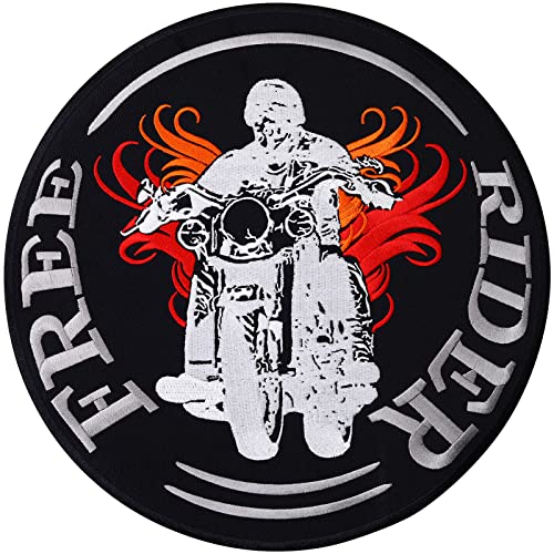 Freerider Free Rider Biker Motorradfahrer Racingbike Chopper Patch Aufnäher von Patch