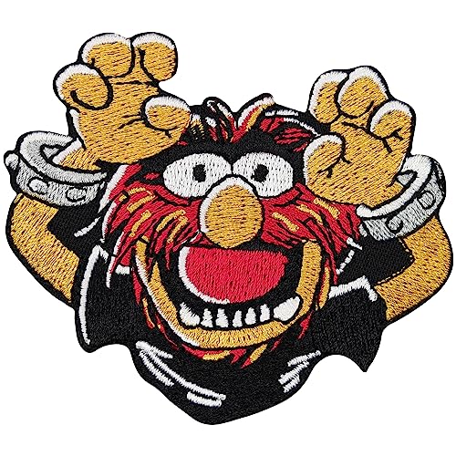 Muppets Animal Party Hard Monster Rockabilly Biker Aufnäher Patch Abzeichen von Individual Software