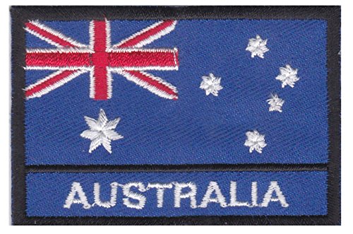 Patch - Flagge Australien - Flag Australia - hot iron - Aufnäher - Aufbügler - Bügelbild von Patch