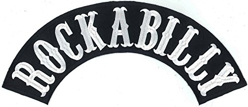 Rockabilly Kutten Weste XXL BACKPATCH Rocker Biker Aufnäher Aufbügler Patch von Individual Software